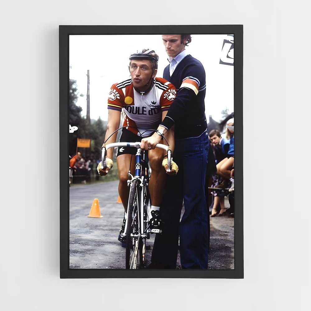 Poster Pédale et Partage – affiche Cyclisme (vue 2)